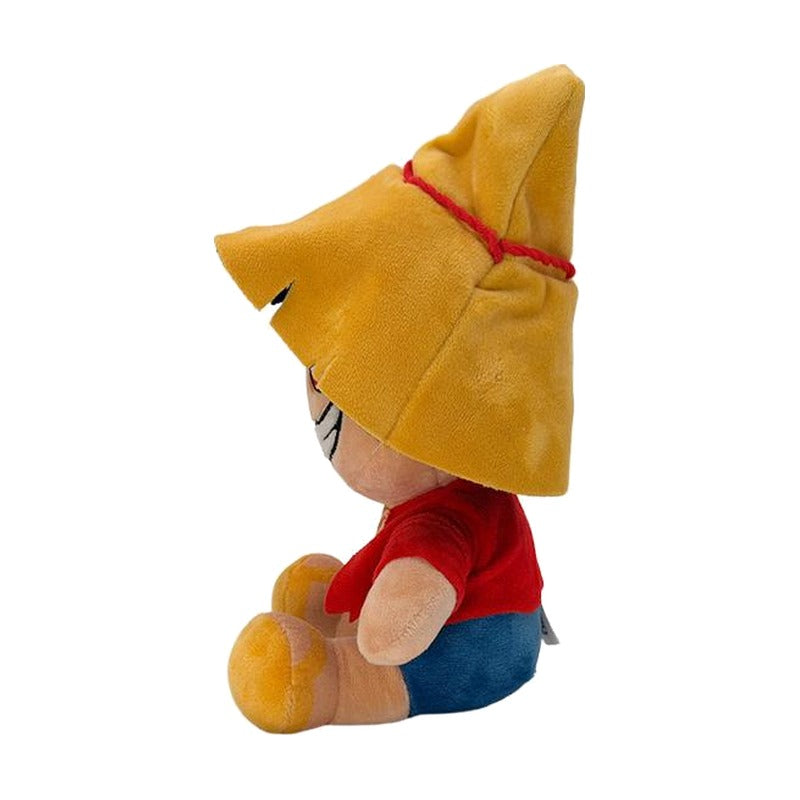 Bullseye plush — side view