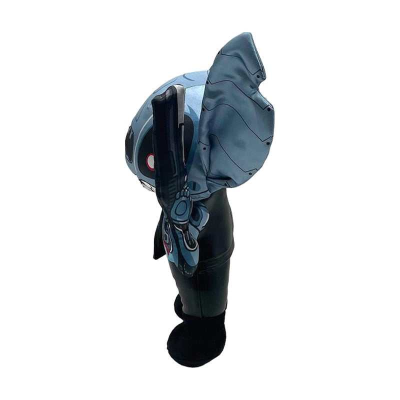Chaos plush — side view