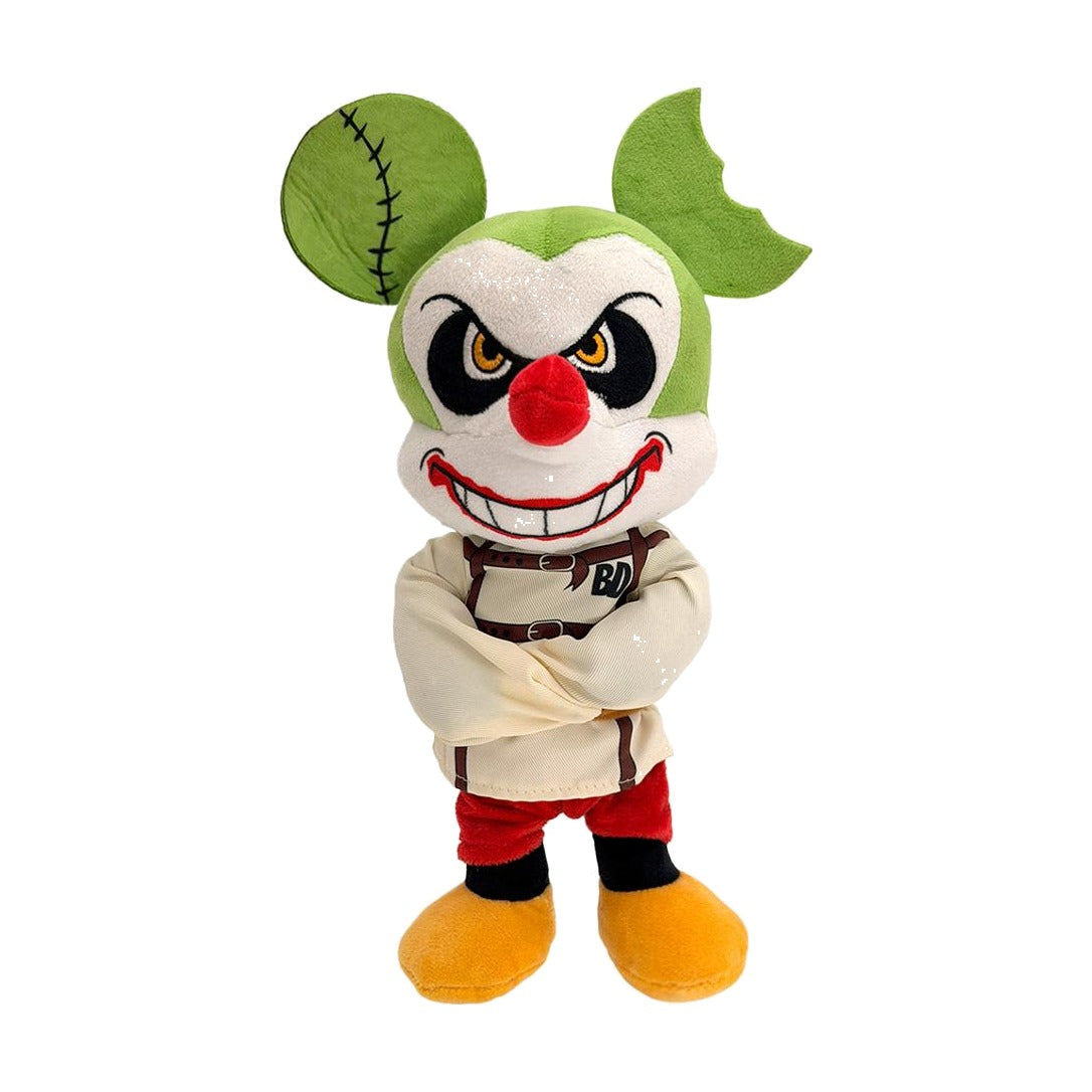 Stuck plush — front view