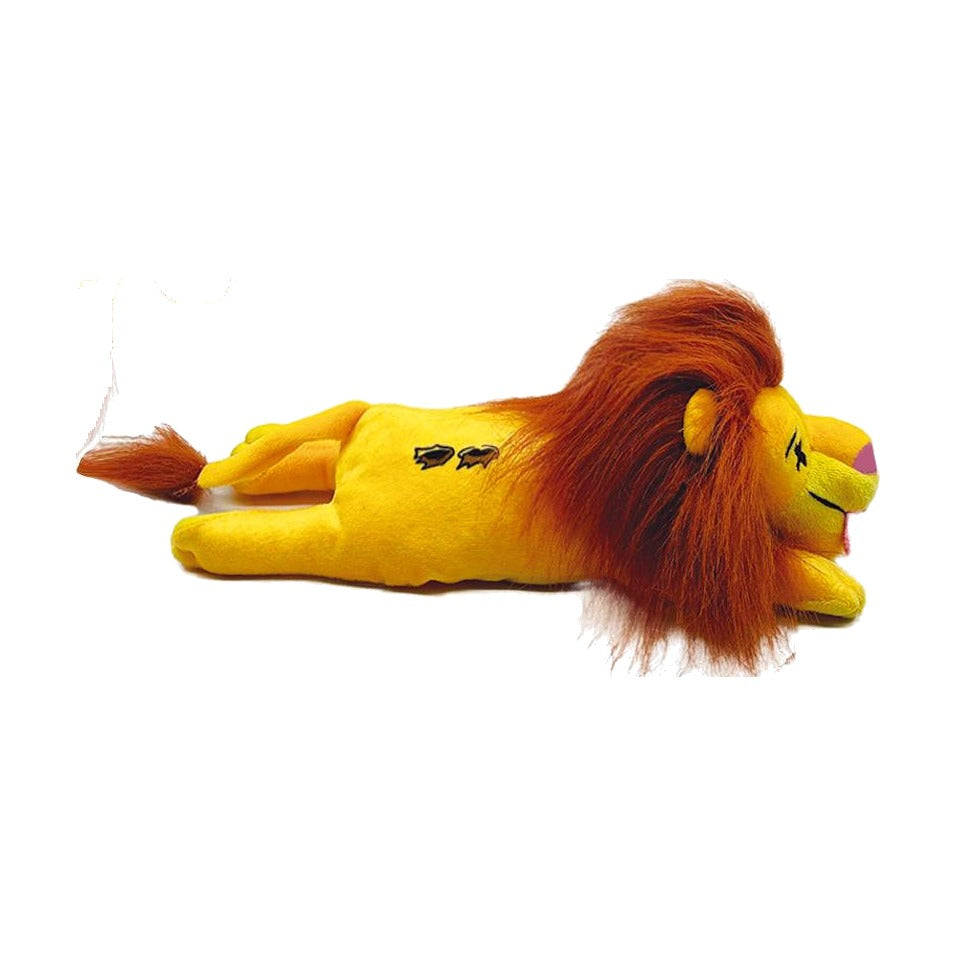 Burnout plush — side view