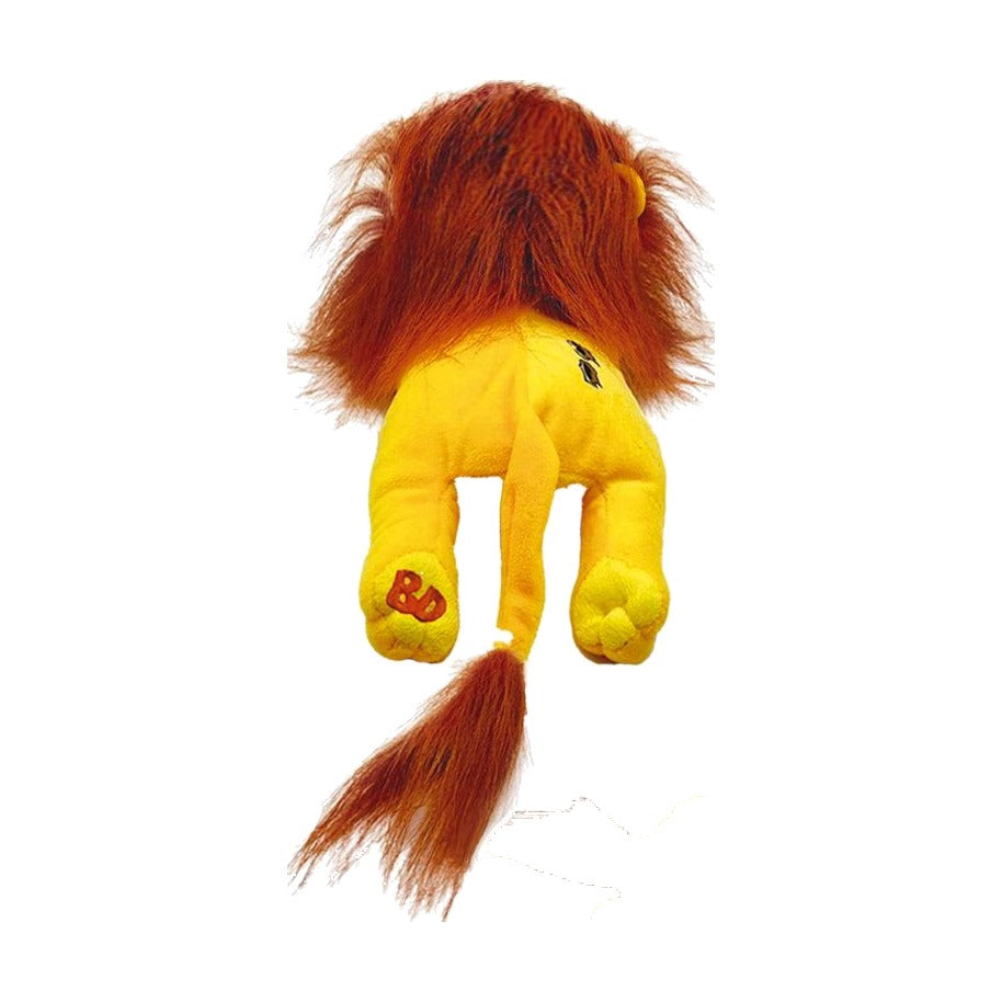 Burnout plush — back view
