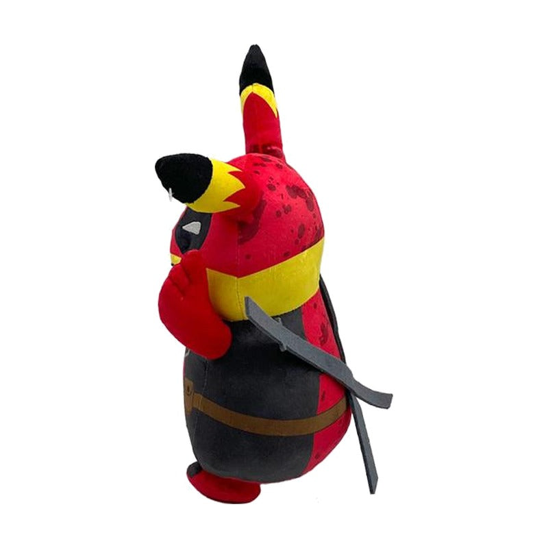 Snap plush — side view